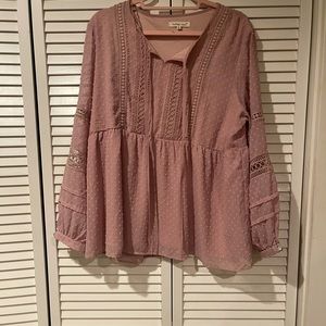 Stunning rose blouse